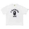Marca Trendy Japonesa Ape Man Shark Skzoo Colaboración Camiseta Unisex de Manga Corta de Corte Holgado Disponible para Venta Transfronteriza a Largo Plazo