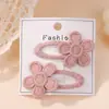 Amazon Girl Margarita Fresca Flor de Cinco Pétalos Set de Accesorios para el Cabello Pasador Lindo Tela Hecho a Mano Pasador 4269