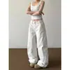 Jeans de corte curvo estilo American high street para hombres y mujeres, ajuste limpio, pantalones anchos de pierna recta holgados con forma de plátano, modernos