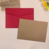 Sobre de papel ácido sulfúrico en stock color sólido tacto de alta calidad conjunto de invitaciones pequeño y fresco papel de color
