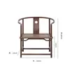 Mesa de Té y Sillas para Balcón de Olmo Viejo Combinación Mesa de Café Estilo Chino Nuevo Mesa de Café Mesa de Ocio para Apartamento Pequeño Mesa de Té para el Hogar