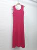 Vestido de Verano Nuevo Estilo Francés sin Mangas con Cuello en U de Calidad Boutique, Elegante y con Estilo, Vestido tipo slip de longitud media
