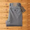 Nueva colección otoño e invierno 2026: forrados de polar, gruesos, texturizados, de sarga, elásticos, pantalones largos, de alta gama, corte holgado, pierna recta, pantalones casuales versátiles para hombre