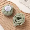 Tecido de Malha Branqueador Suave Francês Rosa DIY Corsage Handmade Grampo de Cabelo Adorno de Cabeça Acessórios para Roupas