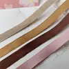 Largura 1cm Outono/Inverno Novo Fita de Seda Camurça Dupla Face Laço Feito à Mão Decoração para Sapato Chapéu Roupa Fita de Seda Pacote com 5 Metros