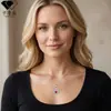 Knn-1046 Colar Pequeno Fresco de Cisne com Diamante Feminino Desenho Animado E-commerce Transfronteiriço Joias Pingente de Alta Qualidade Europeu e Americano