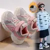 Tênis Dad para Meninas Outono/Inverno 2025, Quente e Confortável para Crianças Maiores, Tênis de Corrida Leves e Confortáveis com Forro de Fleece, Modernos