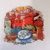 Ímã de Geladeira Cultural e Criativo de Chaozhou Shantou Chaozhou Ilha Nan'ao Xiaogongyuan Souvenir Turístico Ímã de Geladeira de Chaozhou Hong Tao Guo