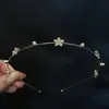 Libro Rojo Pequeño Ojo de Gato Piedra Pedrería Estilo Coreano Aleación Perla Fina Diadema Moda Diadema para Lavarse la Cara Pinza para el Cabello Accesorios para el Cabello Transfronterizos