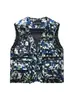 Chaleco Militar Camuflado para Hombre con Múltiples Bolsillos para Primavera, Verano, Otoño, Chaleco Chaqueta Camuflada Táctico Casual para Pesca, Fotografía
