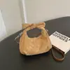 Bolsa plisada de alta gama con forma de nube para mujer, nueva colección 2026, bolso cruzado de lunares, moderno estilo coreano, bolso de hombro único