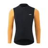 Estilo Novo 2024 Roupa de Ciclismo com Absorção de Umidade Masculina Manga Longa Primavera Verão Outono Estrada de Montanha Carro Cor Combinando Top Longo