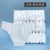 Ropa Interior Desechable para Mujer Calzones de Algodón para Viajes de Negocios Suministros de Maternidad Postparto para Mujeres Embarazadas Pantalones Cortos de Uso Diario para Esterilización