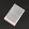 Bolsa de OPP transparente con agujero para colgar pendientes, material de bricolaje, para pulseras, collares, tamaño pequeño, mediano y grande, 200 unidades