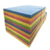 1*1m material de pulpa de madera esponja resistente a altas temperaturas degradación natural pala de madera hoja de algodón comprimido hidratante algodón absorbente de madera