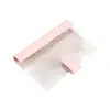 Funda para libro de hojas sueltas de cuero con costuras creativas en blanco y negro, PVC transparente, clip metálico de seis agujeros, cuaderno de estudiante, agenda manual