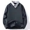 Transfronterizo Se Puede Enviar en Nombre de [Estilo Nuevo] We25701 Otoño 2025 Moda Suéter de Punto con Cuello