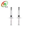 Punto 2.25ml Jeringa de vidrio precargada Luer lock ácido hialurónico agua luz aguja material de embalaje de belleza