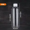 Garrafas Plásticas Transparentes de Grau Alimentício em Estoque para Atacado, Garrafas Finas de Boca Pequena, 30, 50, 100ml Garrafas para Amostragem e Dispensa de Líquidos