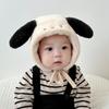 Gorro de Invierno para Bebé con Protección para las Orejas, Lindo Gorro Fetal para Recién Nacido, para Hombres y Mujeres, Envoltura para la Cabeza de Bebé, Gorro Lei Feng Cálido 11