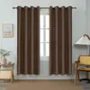 Cortinas de Linho 99% Blackout Amazon Tecido de Poliéster Cortinas para Quarto de Hotel Varanda Atacado Venda Quente Estilo Hotel