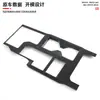 Adequado para 24 Modelos de Toyota Prado Lc250 Moldura da Alavanca de Câmbio da Console Central, Apoio de Braço Interno, Saída de Ar, Decoração de Modificação do Volante