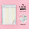 Papel para anotações B5 de desenho animado criativo urso Meng Meng uma variedade de estudante quadriculado linha horizontal Meng caderno de urso branco interessante atacado pontual