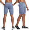 Pantalones Deportivos Ajustados Transfronterizos Europeos y Americanos para Hombre, Shorts de Yoga Transpirables de Secado Rápido de Verano, Shorts Deportivos para Entrenamiento que Inducen el Sudor