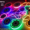 12V tira de néon flexível à prova d'água levou luz decorativa ao ar livre à prova d'água luz linear