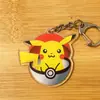 Llavero de Acrílico Dibujos Animados Anime Periférico Pokemon Colgante de Doble Cara Accesorios DIY Colgante para Bolso