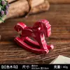 Caballo Mecedora de Madera Creativo Nórdico Adorno de Escritorio para el Hogar, Sala de Estar, Estantería, Habitación Infantil, Lindo Accesorio para Fotografía