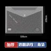 Bolsa Transparente Estilo Bolsillo A4 Gruesa de Gran Capacidad para Documentos Bolsa para Guardar Exámenes Estudiantiles Bolsa con Botón Bolsa para Archivos Organizador de Papel
