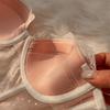 Estilo Francês Sexy Renda Roupa Íntima Algodão Fino Seios Pequenos Push-up Sutiã Ajustável Top Tubinho Sutiã com Barbatanas