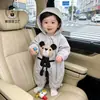Ropa de Bebé Conjunto de Primavera Mono 2026 Nuevo Estilo de Primavera Cortavientos para Niños Traje de Gateo al Aire Libre de Doble Capa Chaqueta a Prueba de Viento