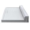Toldo Dobrável Personalizado para Exterior Teto de Sala de Sol Toldo para Sol Toldo de Liga de Alumínio Toldo Enrolável Modelo de Comércio Transfronteiriço