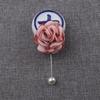 Tecido flor noivo noiva corpete da-de-honra irmãs grupo de casamento tecido nacional moda corpete broche flor