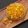 Botón de Cuentas de Jade Guofeng Susi Cuentas de Ojo de Gato de Resina Decoración de Cheongsam Cuentas con Agujero Lateral de Cuentas de Jade Cuentas de Perla Personalizado