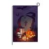 Bandera de Jardín de Halloween Nueva Transfronteriza de Amazon Estampado de Calavera Bandera de Lino Decoración de Patio