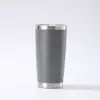 Fornecimento direto do fabricante 20oz copo de carro com revestimento em pó aço inoxidável 304 camada dupla isolamento a vácuo frio e quente copo rei do gelo copo de carro