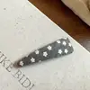 Estilo Coreano Nuevo Otoño Invierno Lana Flor Pequeña Pinza para el Cabello Pinza para Flequillo Pinza Lateral para Cabello Rebelde Linda Bonita Pinza Lateral Pinza BB Pasador
