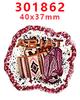 Brillo Transfronterizo Dibujos Animados Acrílico Accesorios Resina DIY Accesorios para Joyería Parche Pasador Pasador Gt-Jh-29644