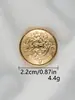 Botones Metálicos Repujados Estilo Británico para Suéteres y Abrigos, Botones Decorativos Cosidos a Mano con Acabado de Alta Gama, Accesorios de Ropa para Manualidades