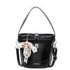 Bolso Pequeño Retro de Alta Gama Transfronterizo para Mujer 2025 Nuevo Bolso Bandolera Versátil de Moda Bolso de Cubo Portátil Super Popular