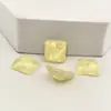 Acessórios de Joia Assimétricos Quadrados Geométricos Transparentes com Efeito de Ondas de Água Material de Patch Quadrado de Resina para Brincos DIY e Acessórios de Cabelo