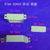 Suministro del Fabricante Esqueleto de Transformador Horizontal EI66 22 * 25 Puente de Potencia Carcasa de Hierro Accesorios Bastidor de Abrazadera