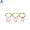 Directo de fábrica en stock hebilla de resorte semicircular de metal pulgada gancho para llaves hebilla de apertura accesorios de ferretería para equipaje