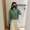 ¡Ropa Zhengqite/Degustación de principios de otoño de la temporada el 7 de agosto! Suéter Nube Suave Integrado Sin Costuras de Cachemir Cepillado + Lana de 26 Hilos