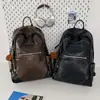 Mochila Retro Unisex Moda Gran Capacidad Mochila para Estudiante de Secundaria Casual Viaje Commuting Bolsa Escolar para Mujeres