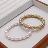 Conjunto de Collar de Perlas Color Rosa Rosa Manta de Lujo Ligero Estilo Francés, Accesorios de Primavera y Verano, Cadena para Suéter, Diseño de Moda para Mujeres