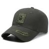 Chapéu boné de beisebol masculino camuflado boné militar boné para esportes casuais ao ar livre boné de moda com viseira proteção solar primavera e outono verão